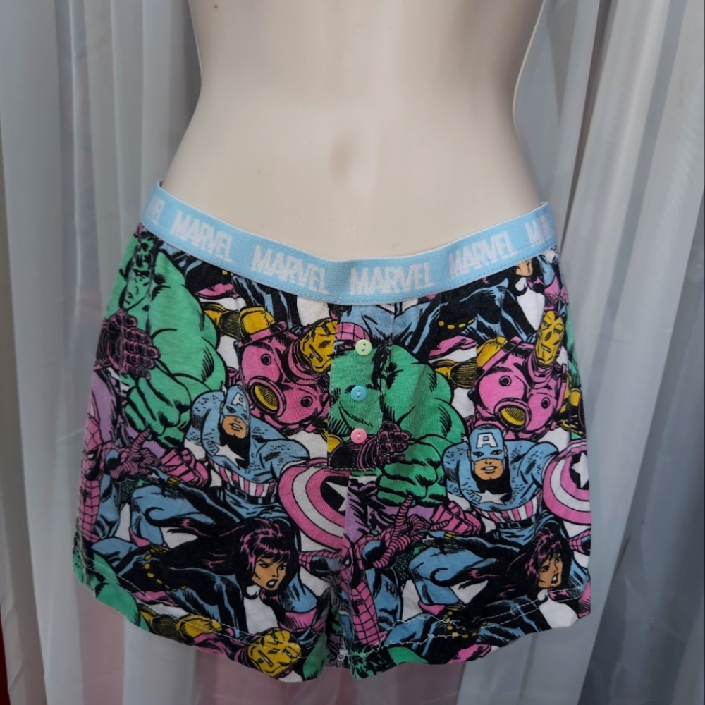 Marvel Comics Boyshort Briefs